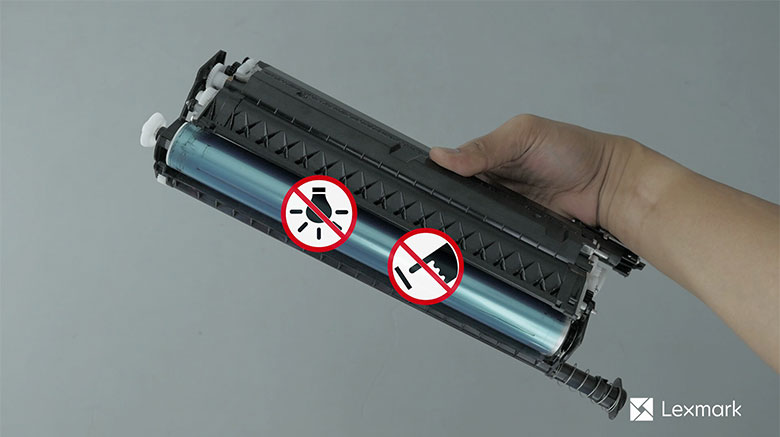 Insert the new imaging unit