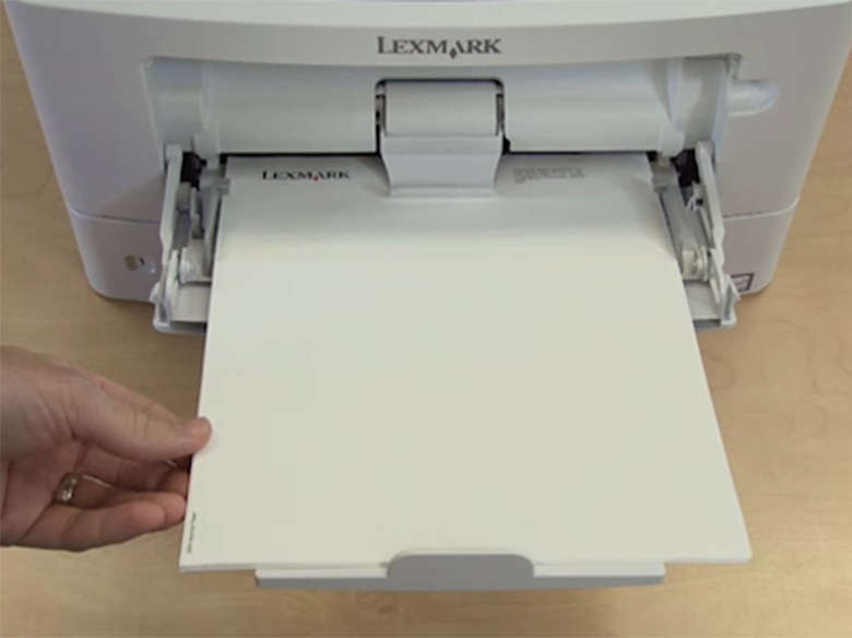 Single‑page printing on letterhead